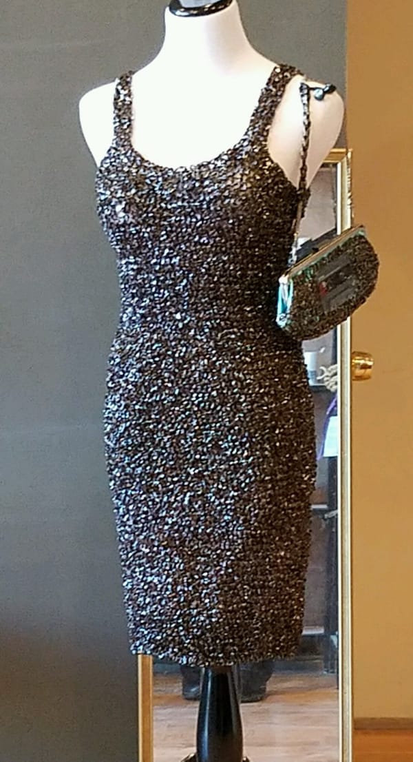 Mixed Tape - dress and bag