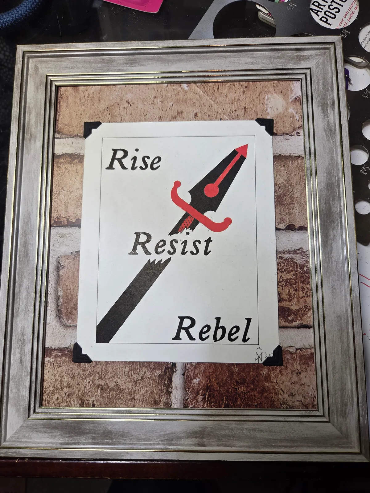 Pensword: Rise, Resist, Rebel