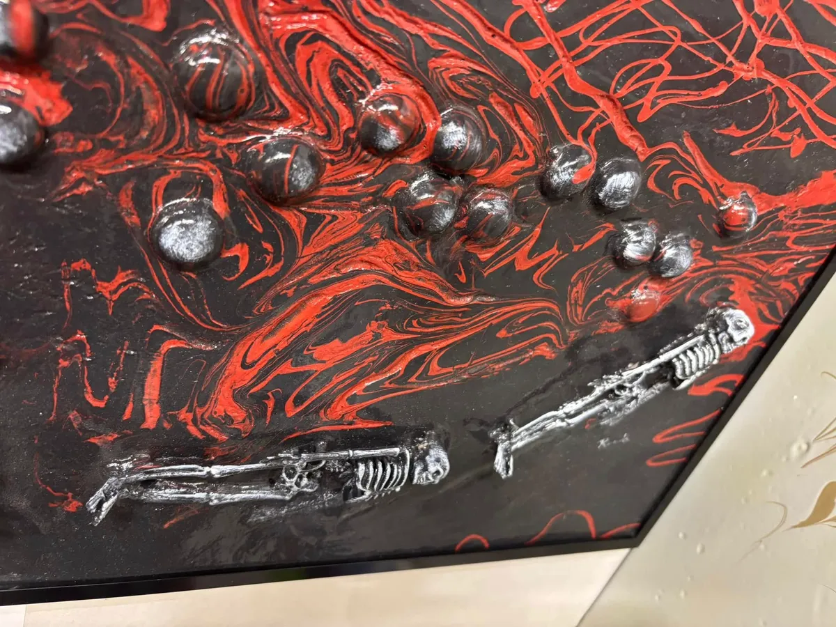 Enlarged Braille - bones (image 1 of 4)