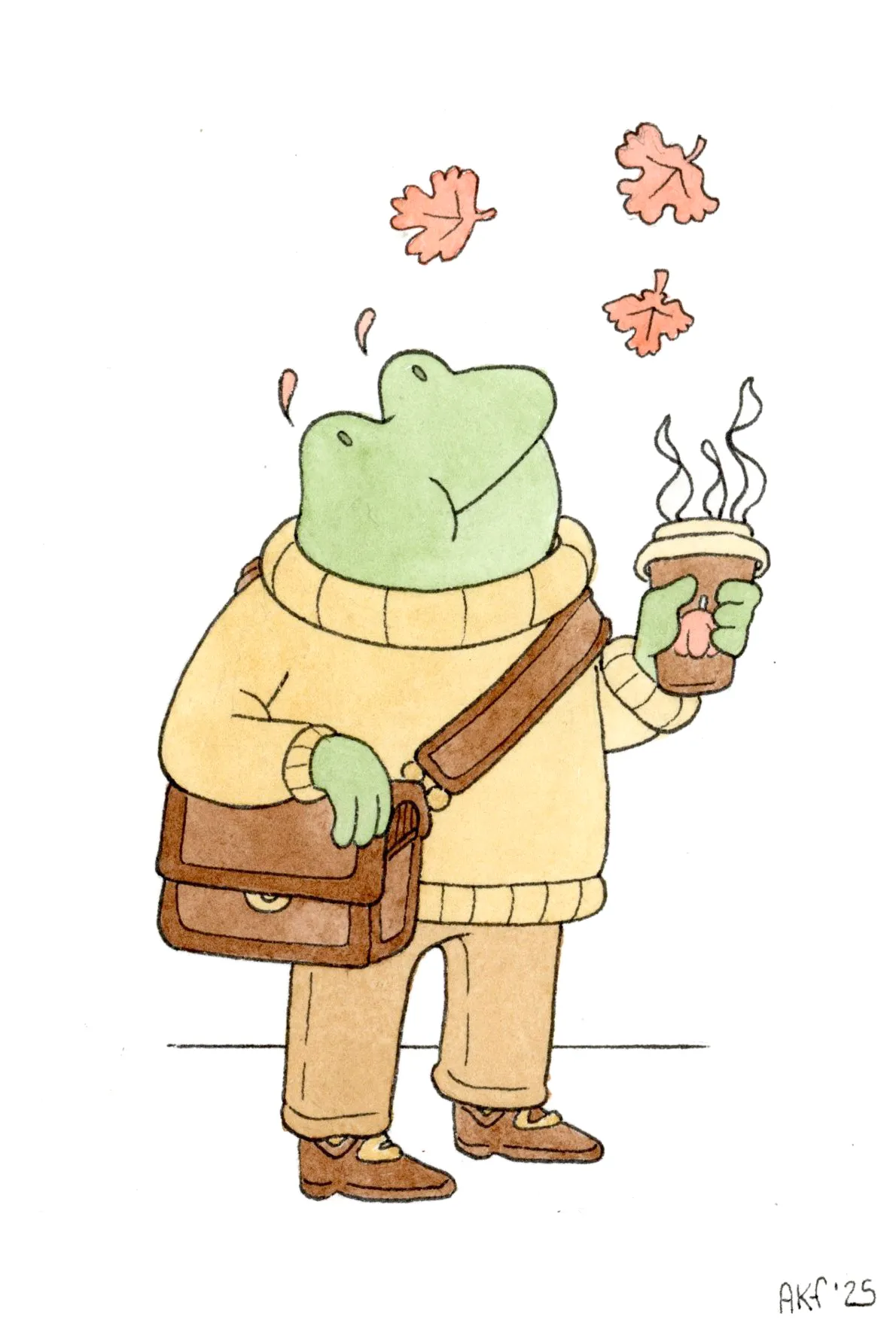 Autumnal Frog