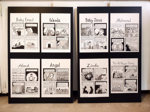 Panels for Palestine (image 1 of 3)
