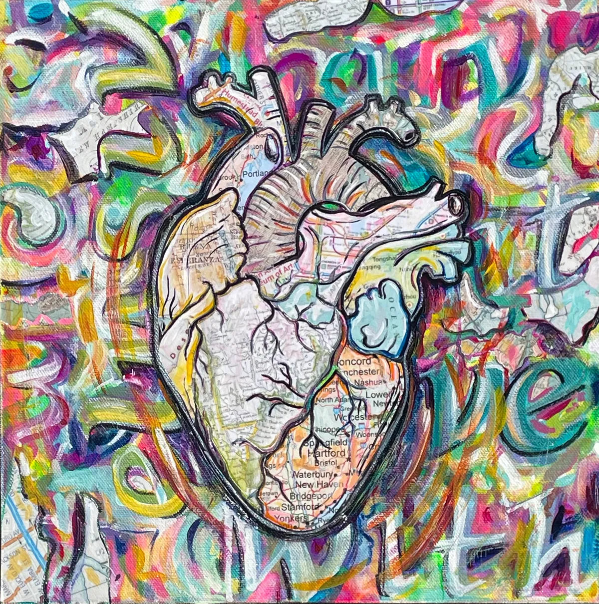 My Heart is a Map of All the People and Places I ever Loved