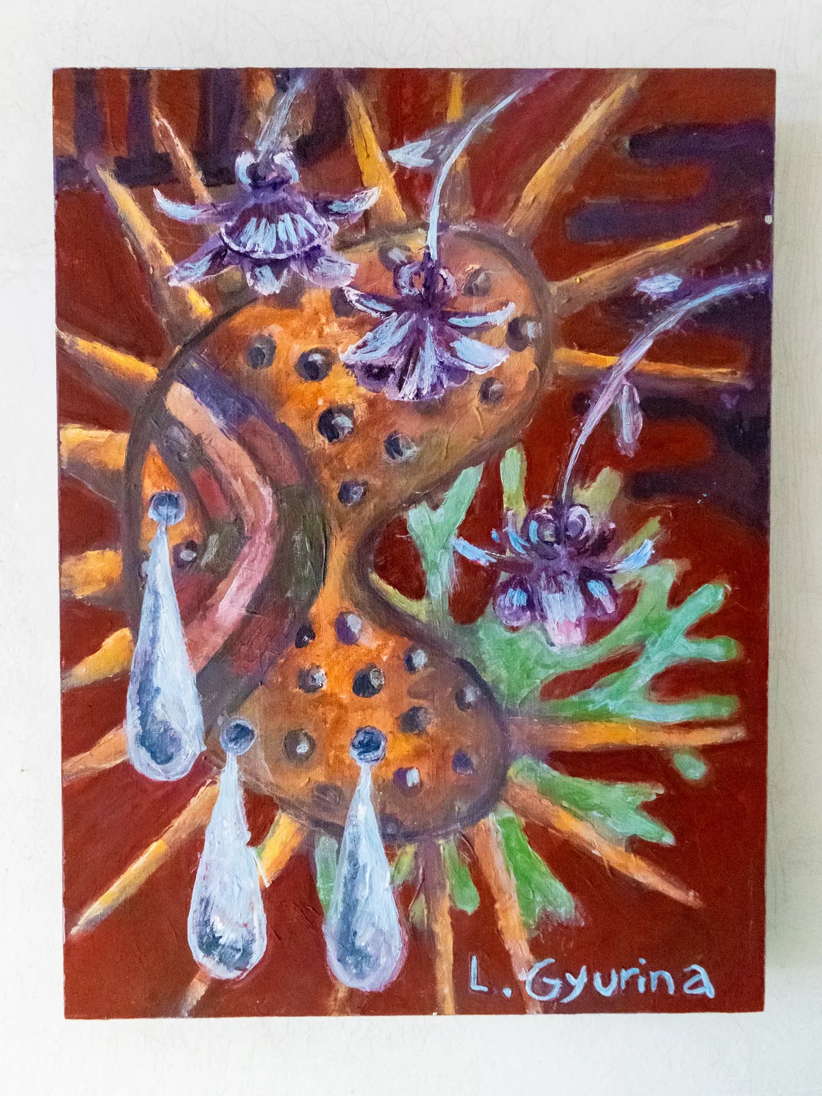 Crying Cell Comforted by Columbine (image 1 of 3)
