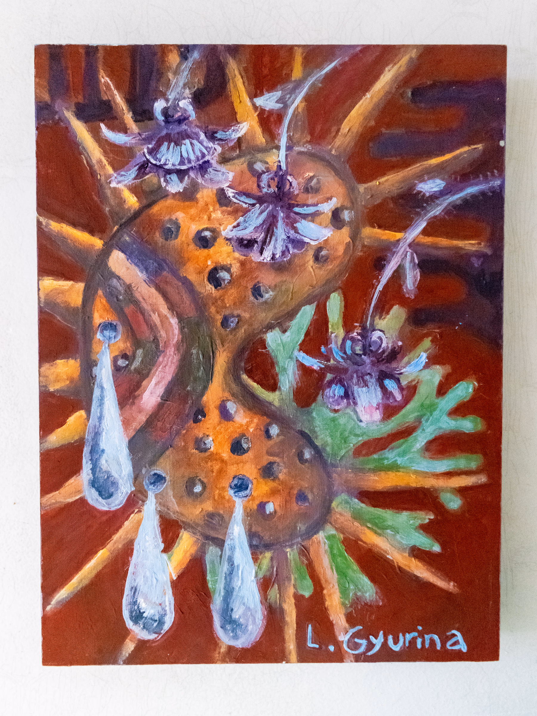 Crying Cell Comforted by Columbine (image 1 of 3)
