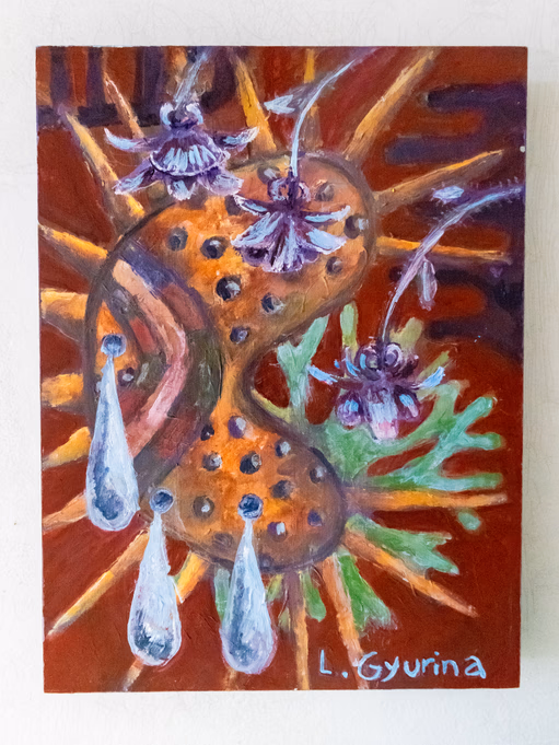 Crying Cell Comforted by Columbine (image 1 of 3)