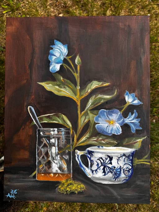 Blue China