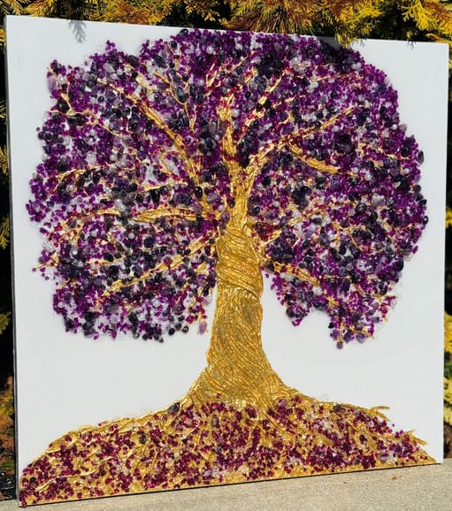 Amethyst Tree of Life