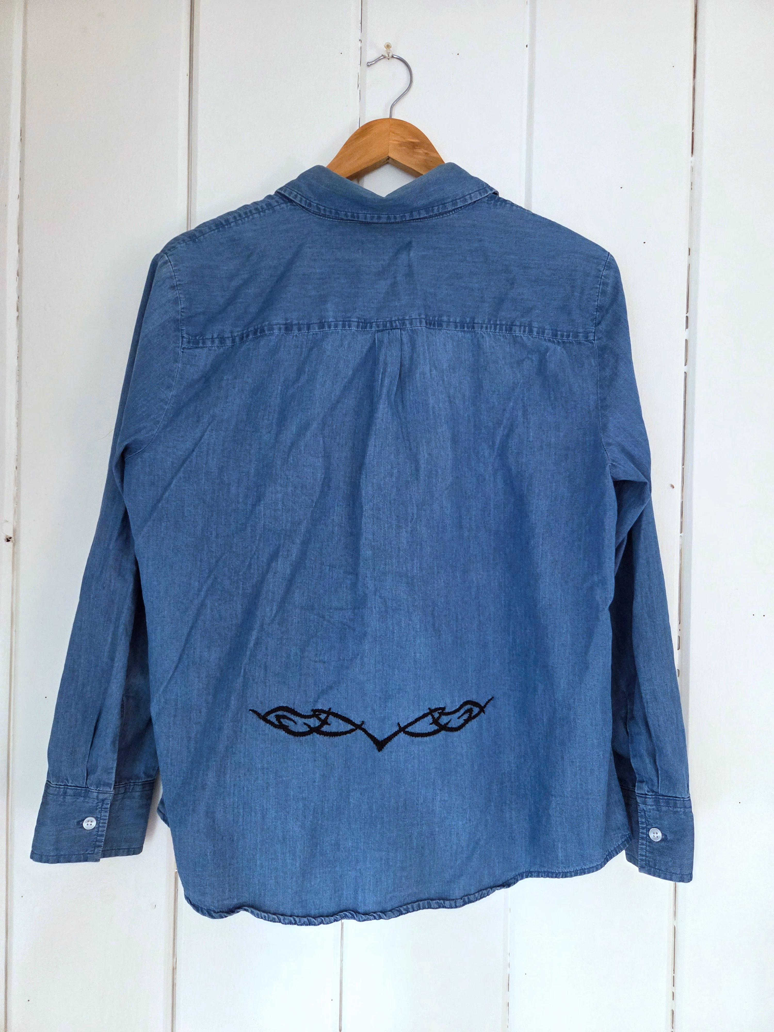 Tribal Tramp Stamp Button Up (image 1 of 2)