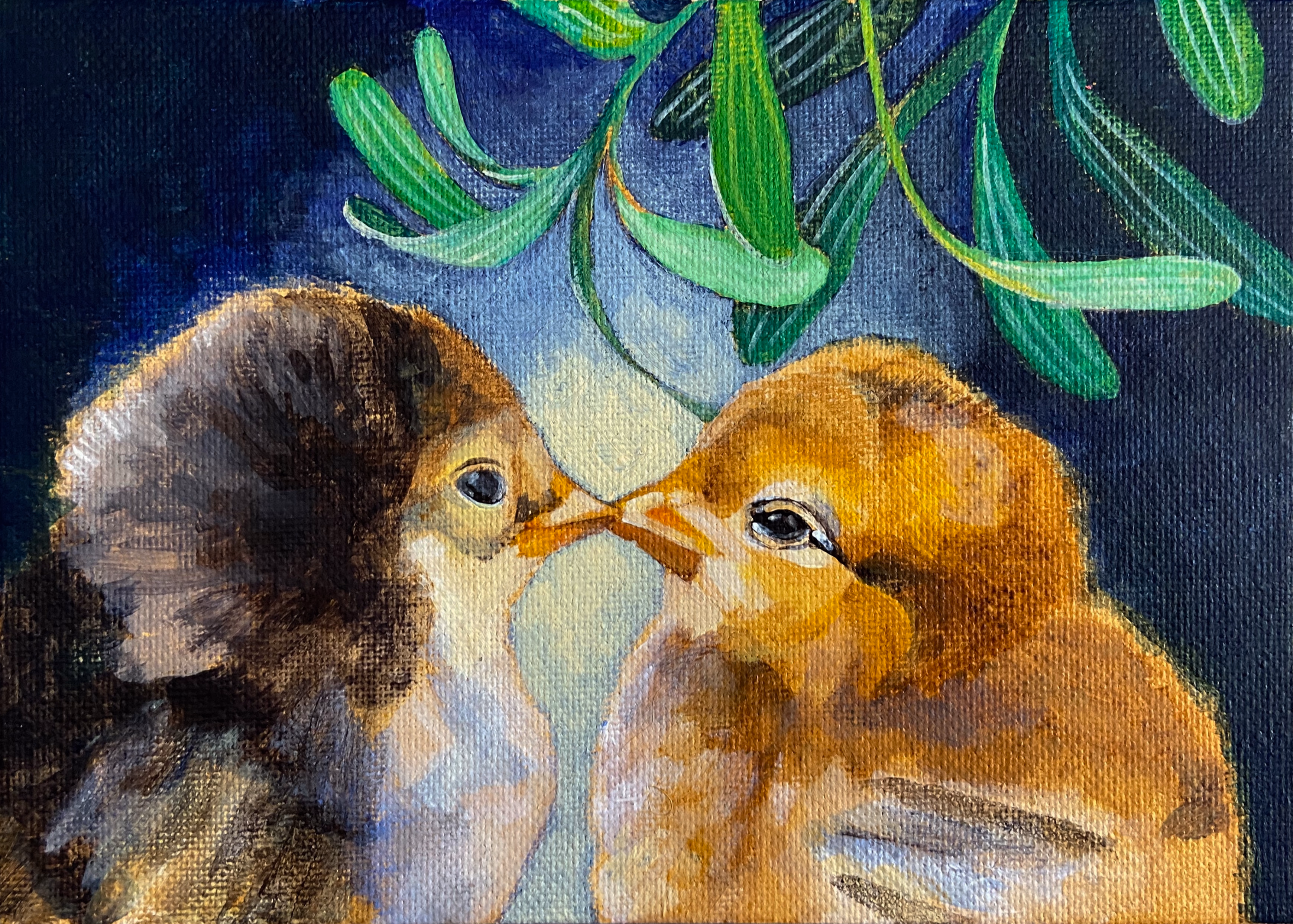 Mistletoe Chicks