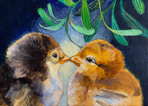 Mistletoe Chicks
