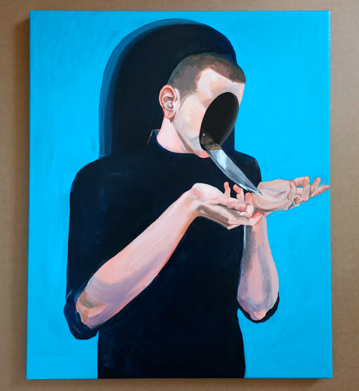 Reflections of a Self Portrait (2)