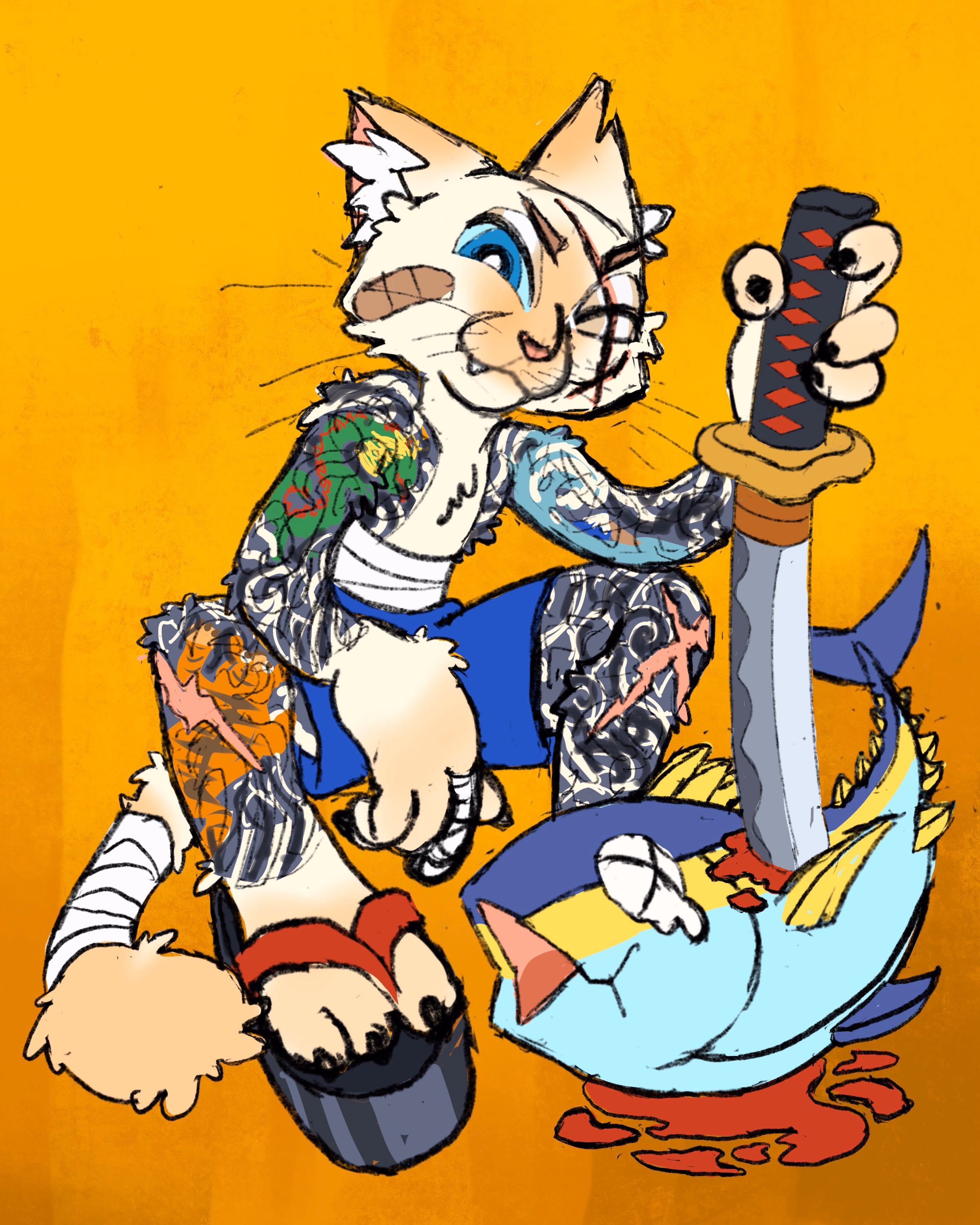 Yakuza Cat
