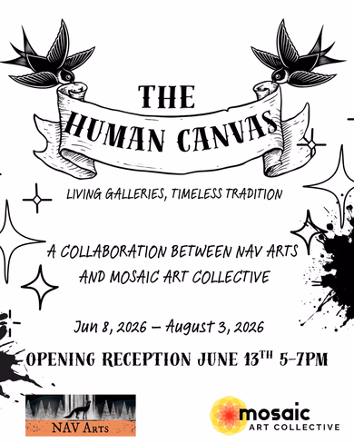 The Human Canvas - Opening Reception image