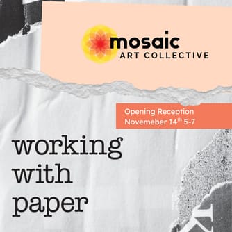 Working With Paper - Opening Reception image