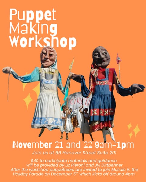 Puppet Making Workshop image