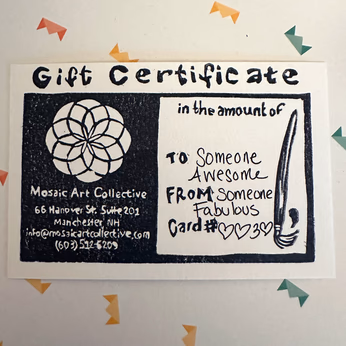 Gift Certificate