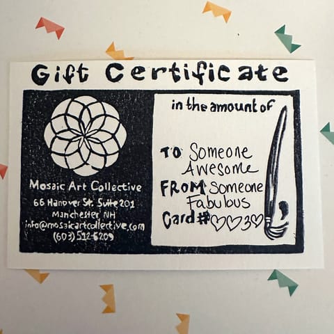 Gift Certificate