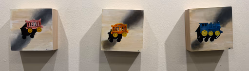 Plastic Train (tryptic) (image 1 of 4)
