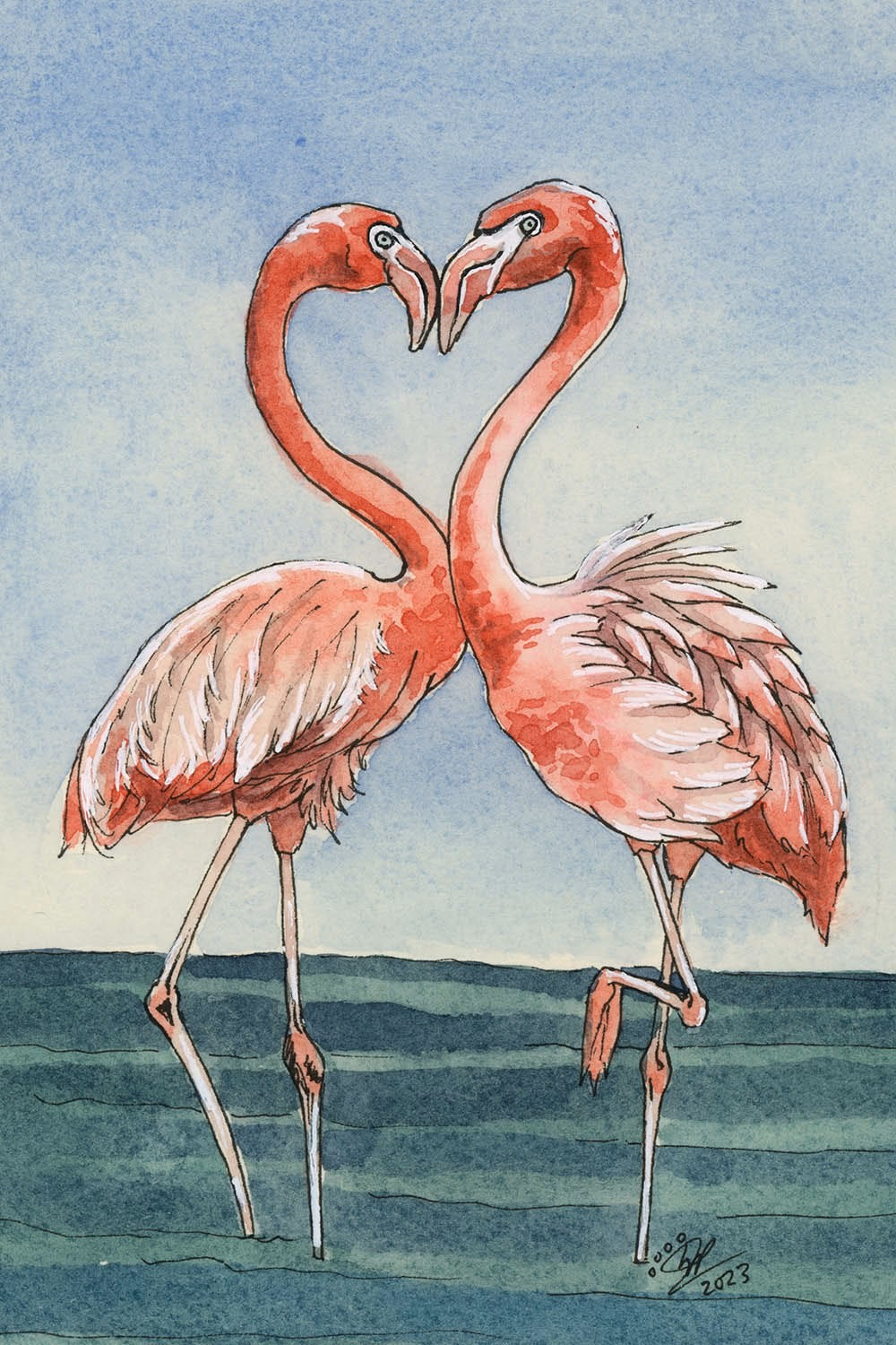 Flamingos
