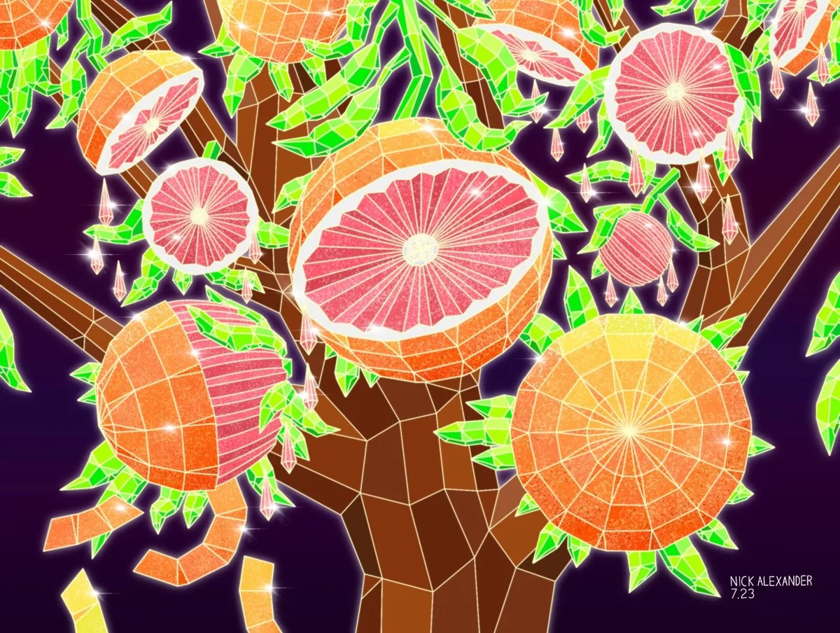 Glitzy Grapefruit