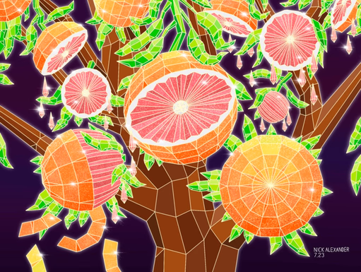Glitzy Grapefruit