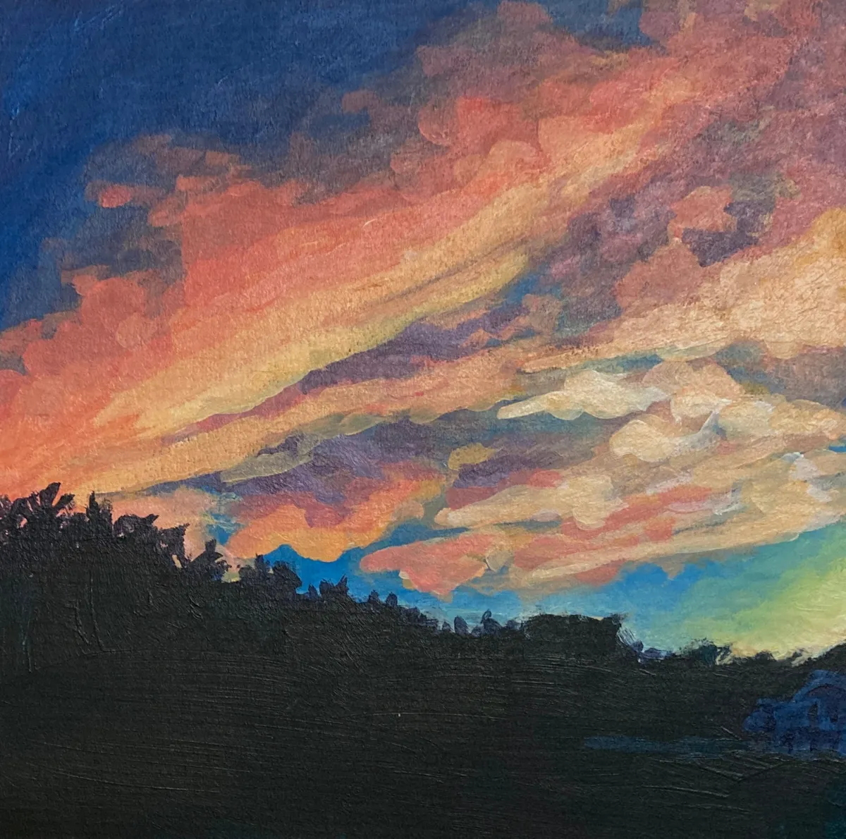 Inflamed Sky