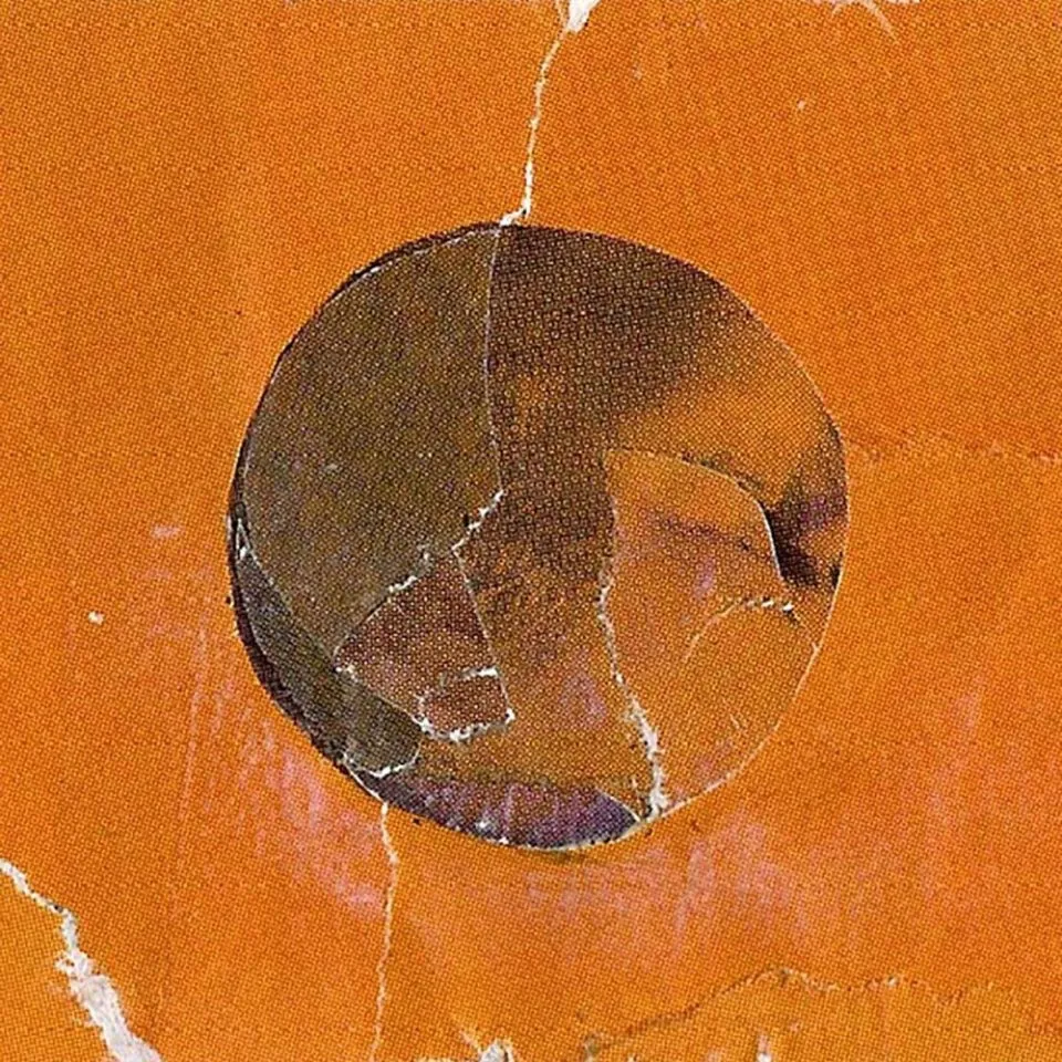 Found Image Orange Collage