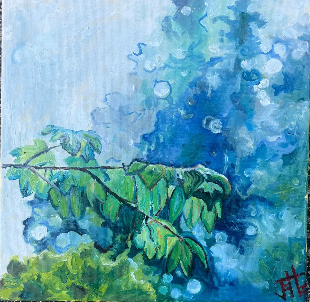 Green Wet Green #1