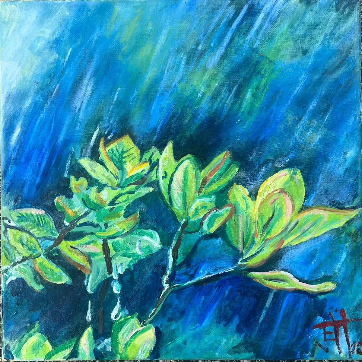 Green Wet Green #2