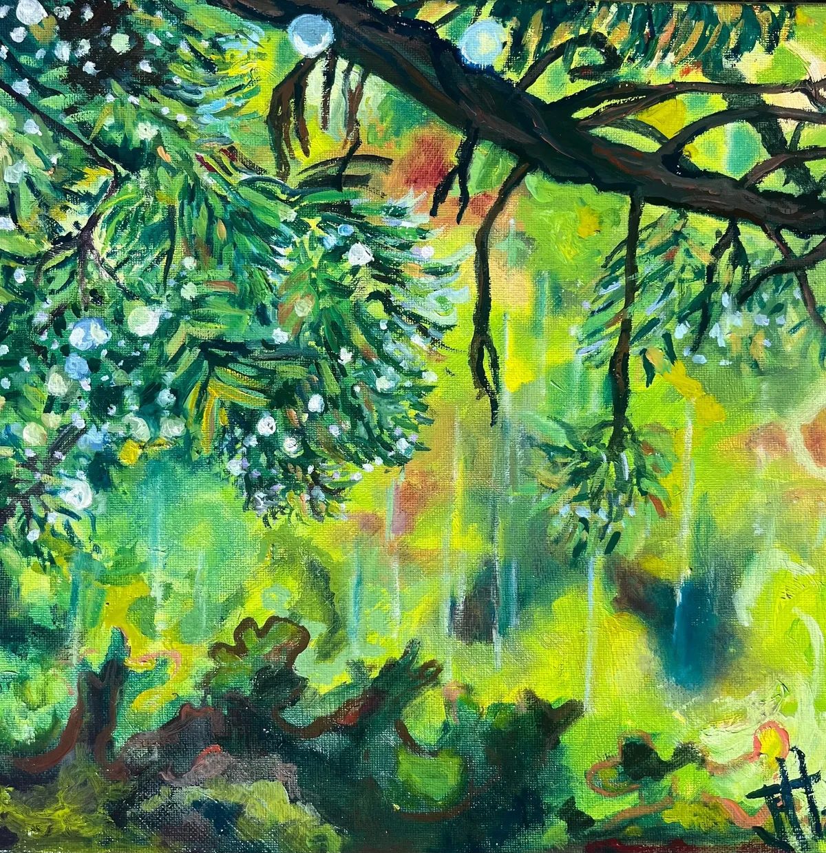 Green Wet Green #3