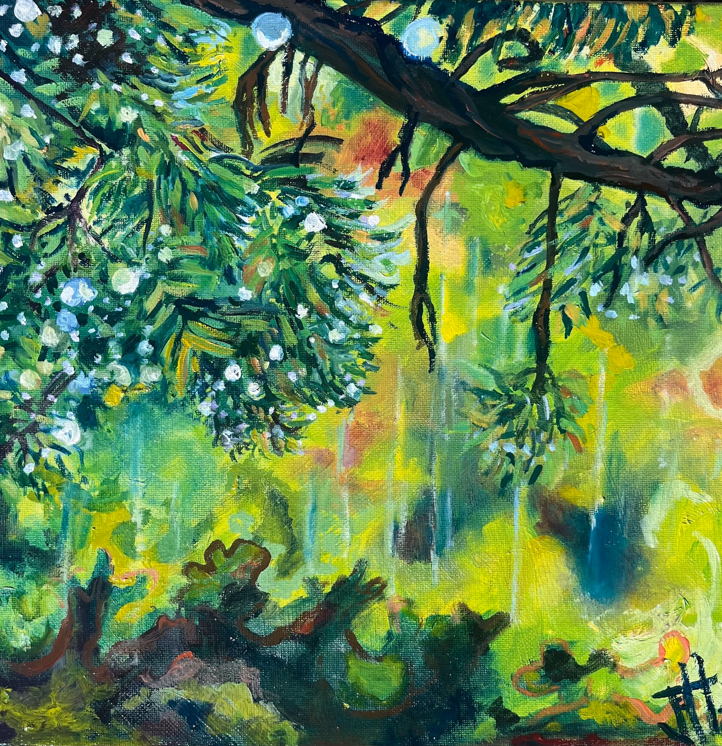 Green Wet Green #3