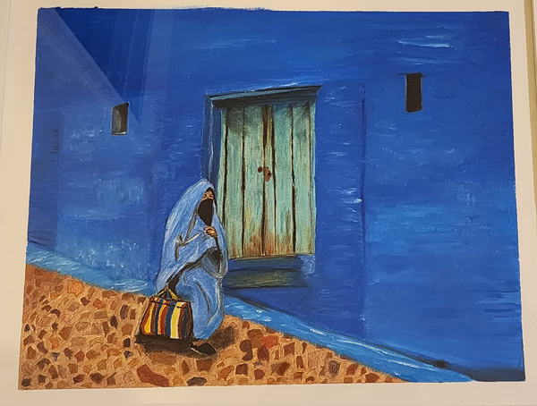 Serenity in blue