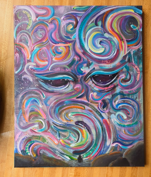 Swimming and Staring Into the Cosmic Temptation