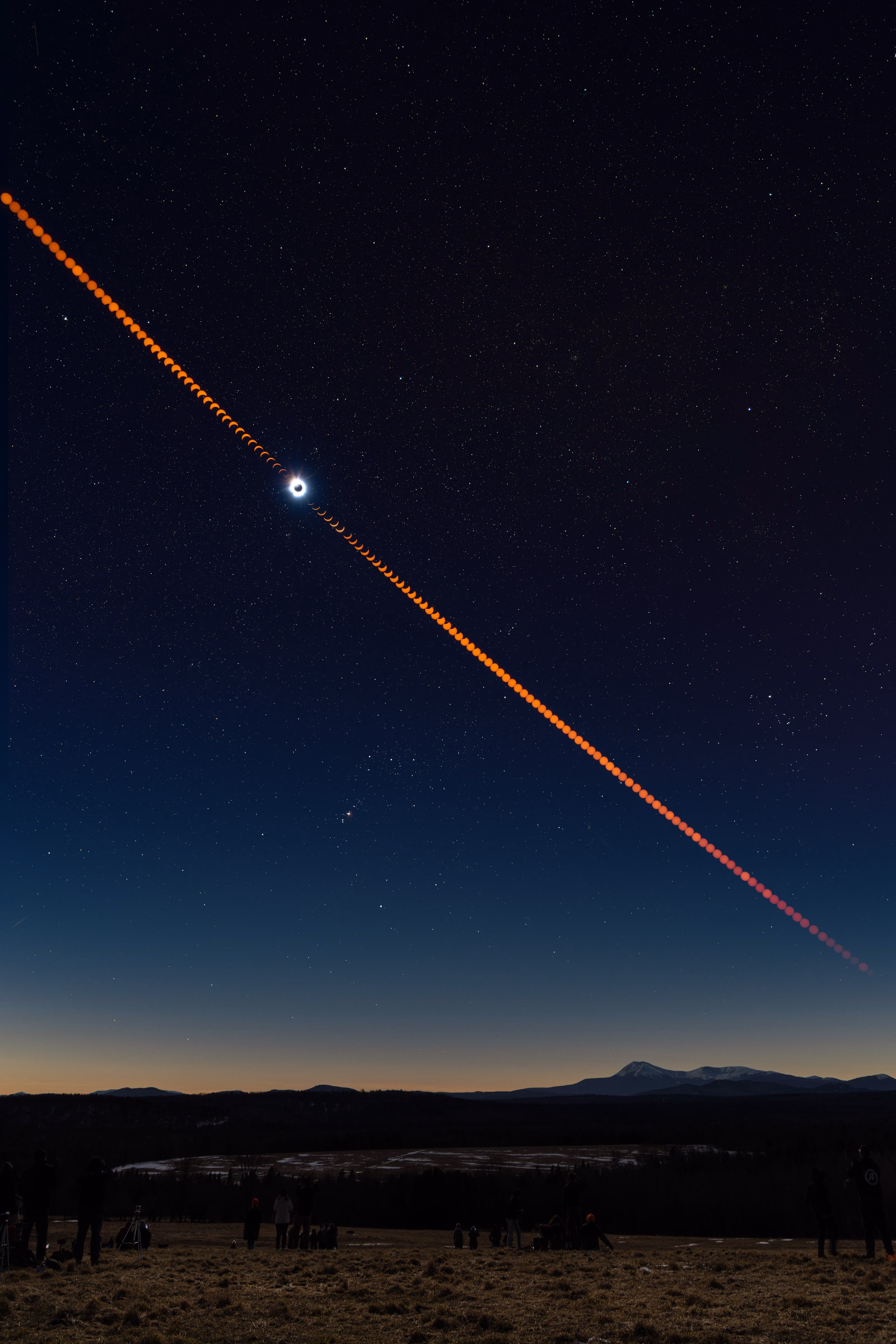 Four Minutes of Totality, Twelve Hours of Light