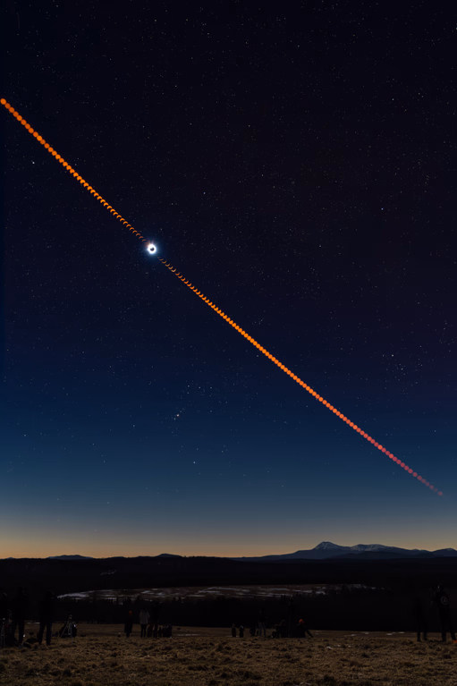 Four Minutes of Totality, Twelve Hours of Light