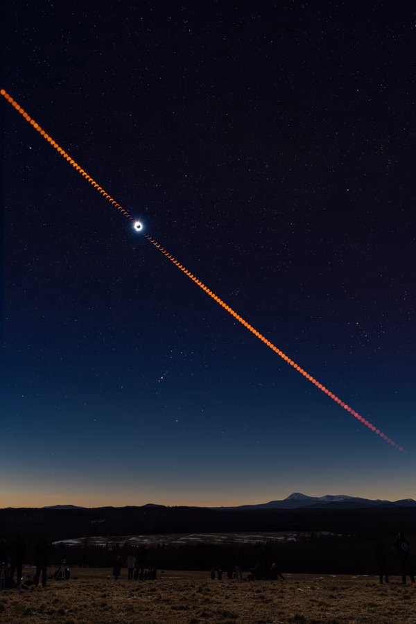 Four Minutes of Totality, Twelve Hours of Light