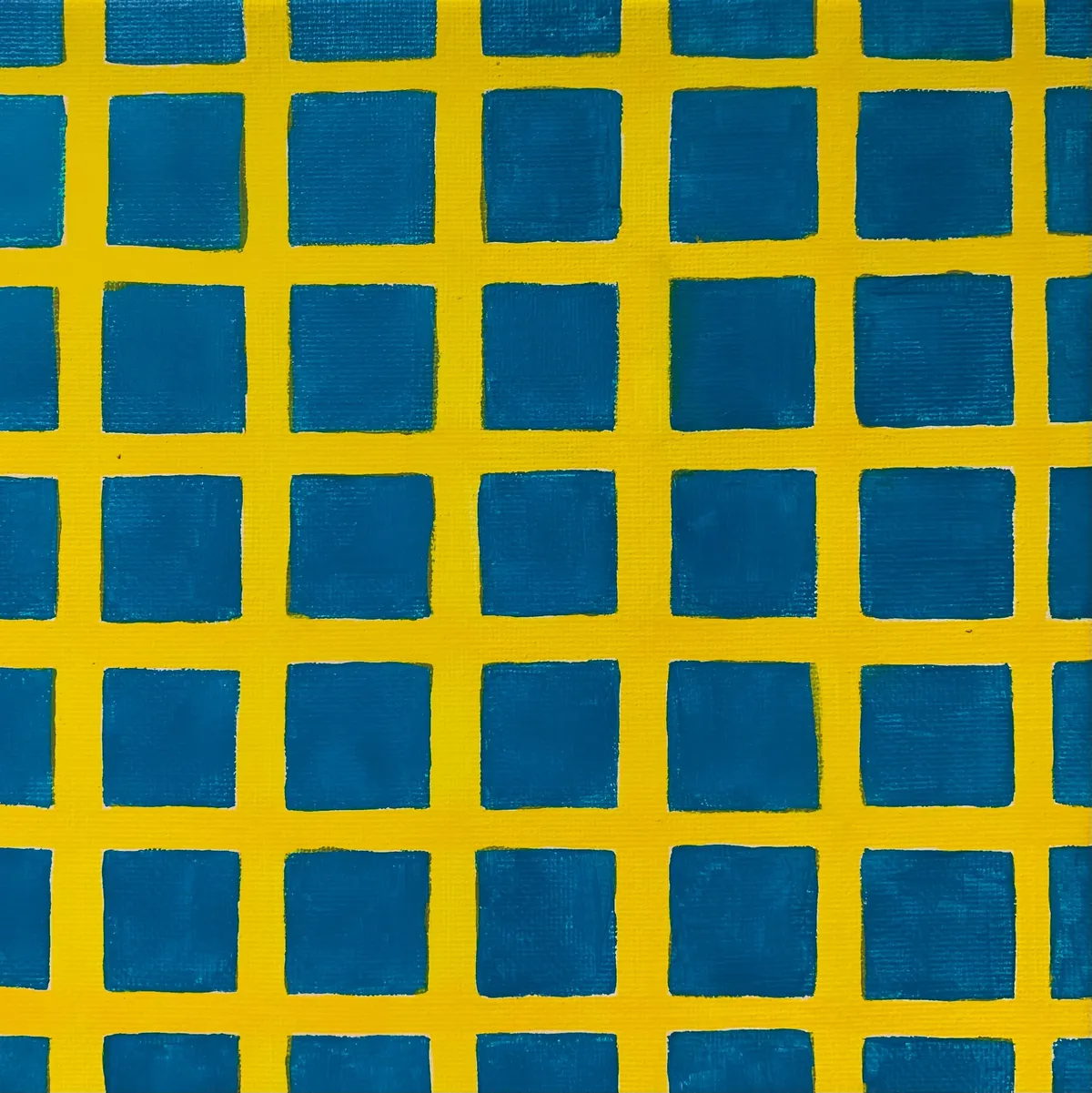 Hermann Grid in Turquoise