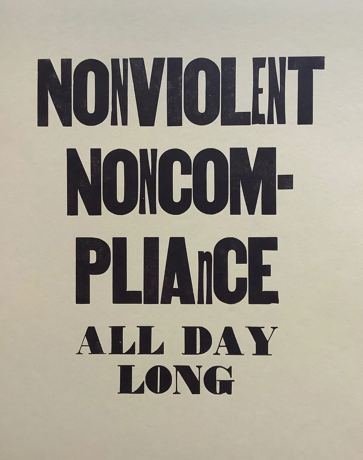 Nonviolent Noncompliance