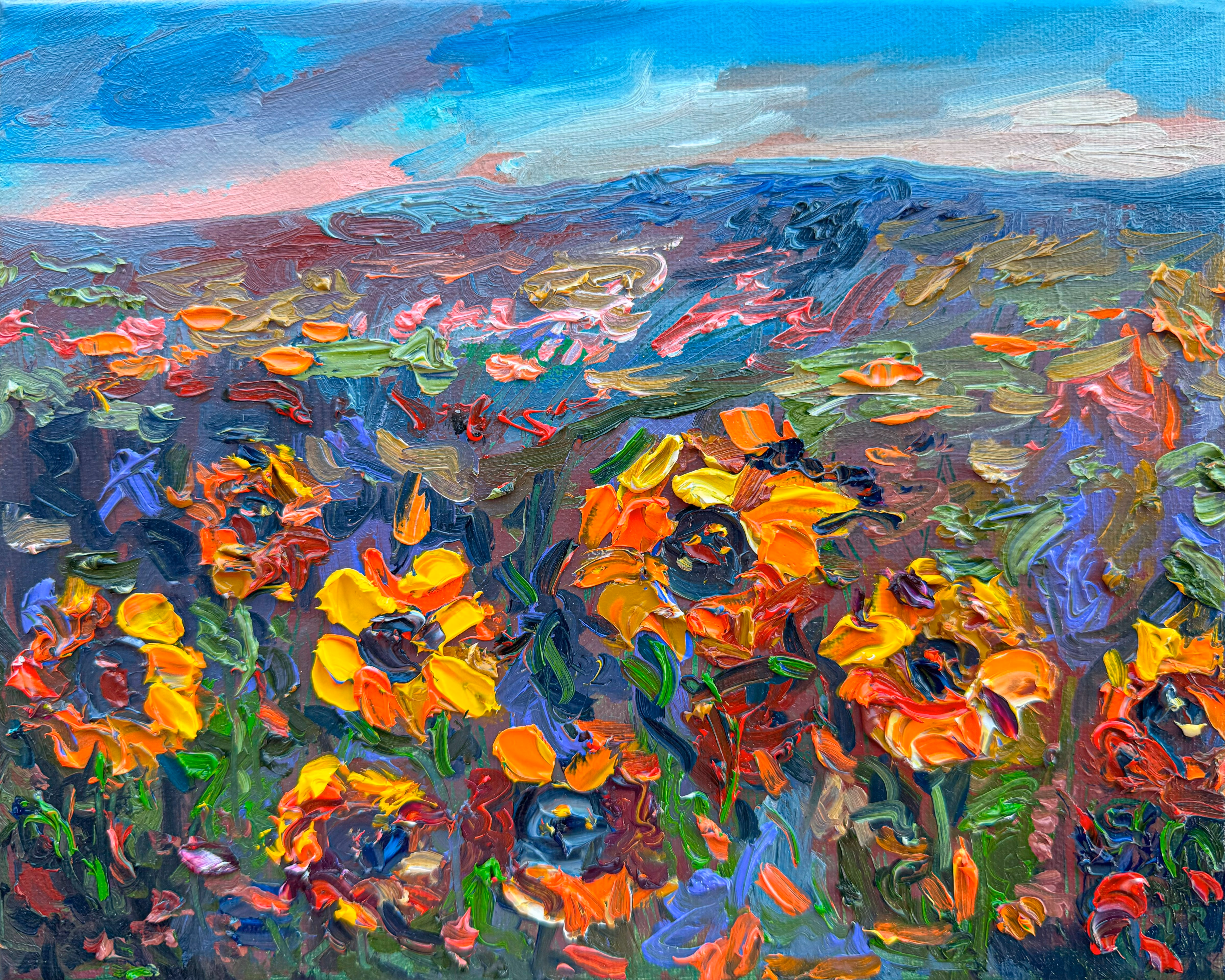 Golden Fields of Joy with Sunflowers