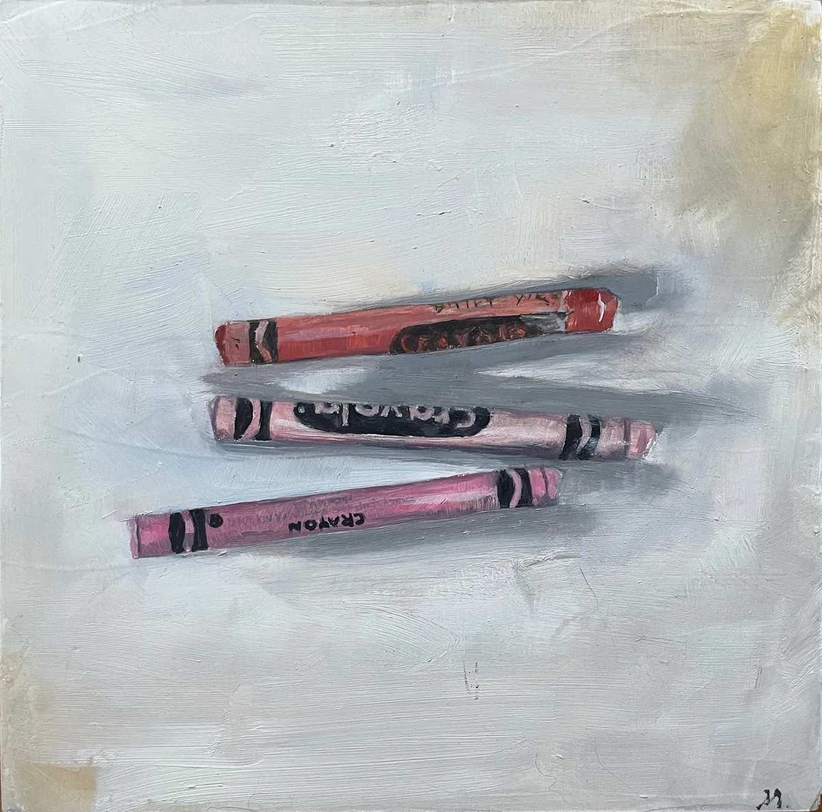 Pinkish Crayons