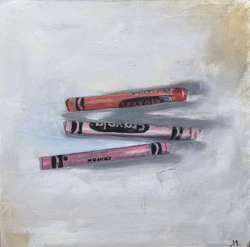 Pinkish Crayons