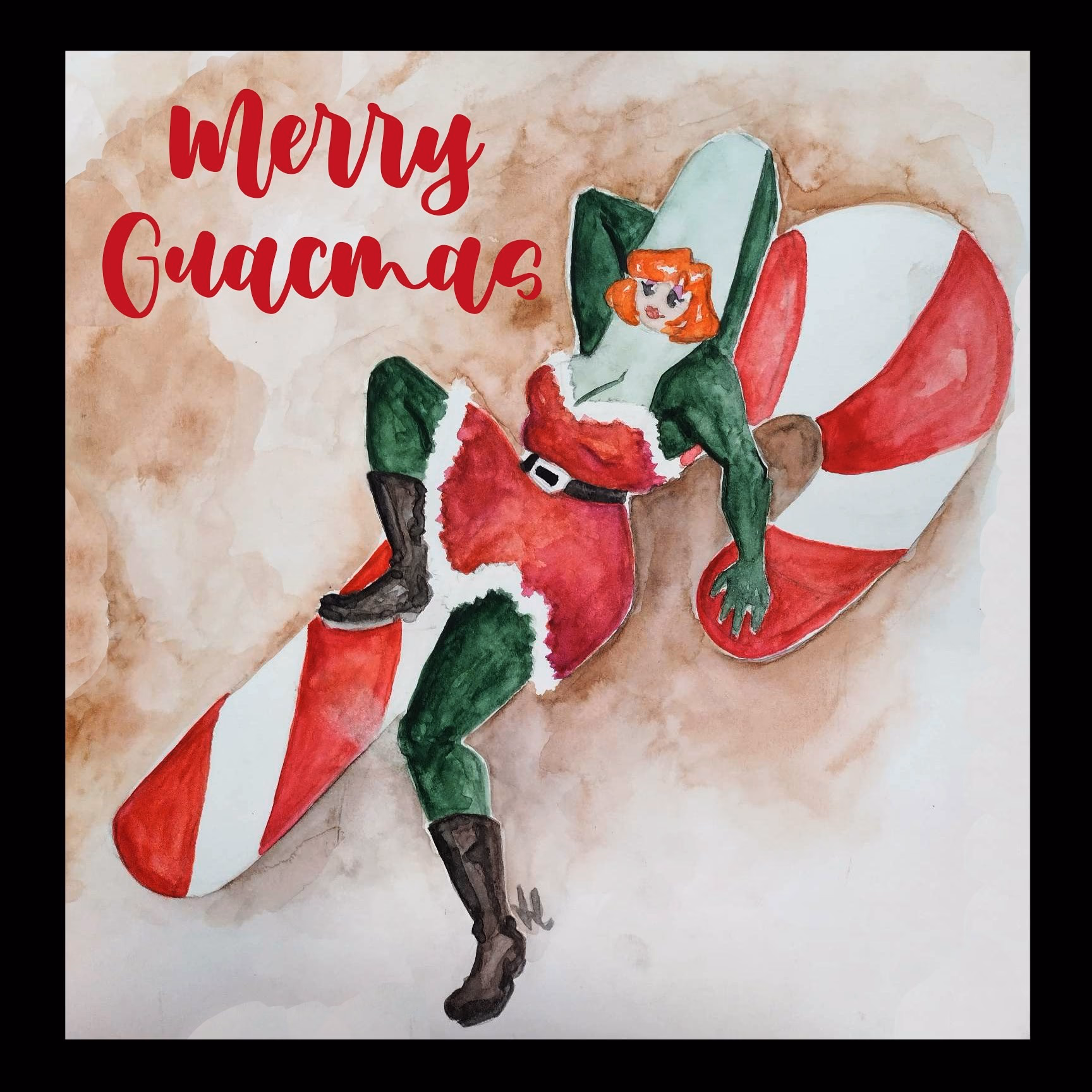 Pinup Merry Guacmas Avocados
