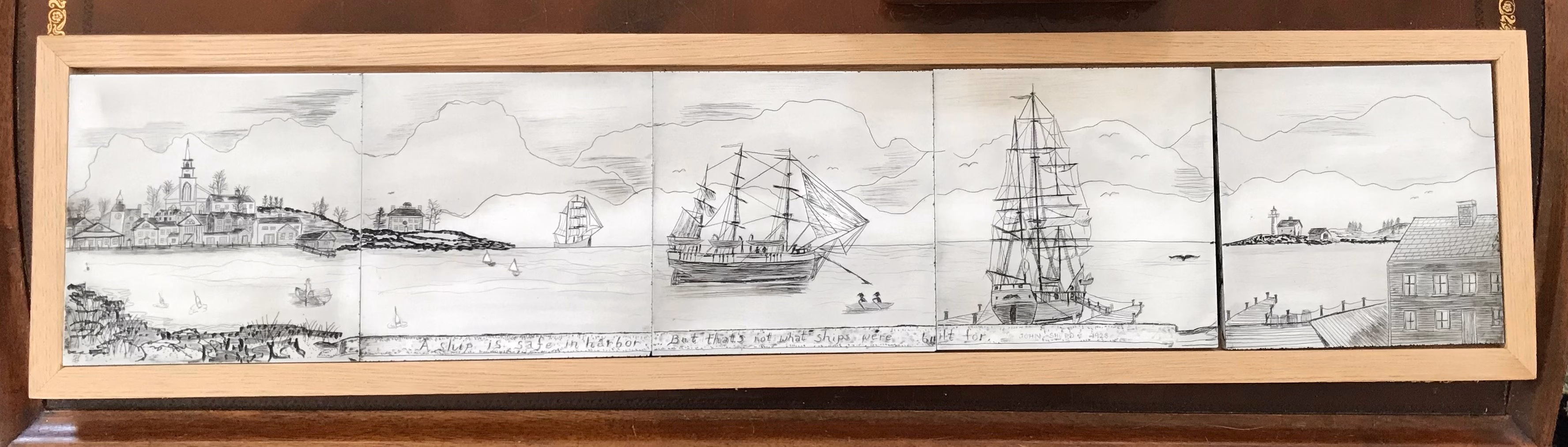 A ship is safe in harbor…But that’s not what ships were built for.